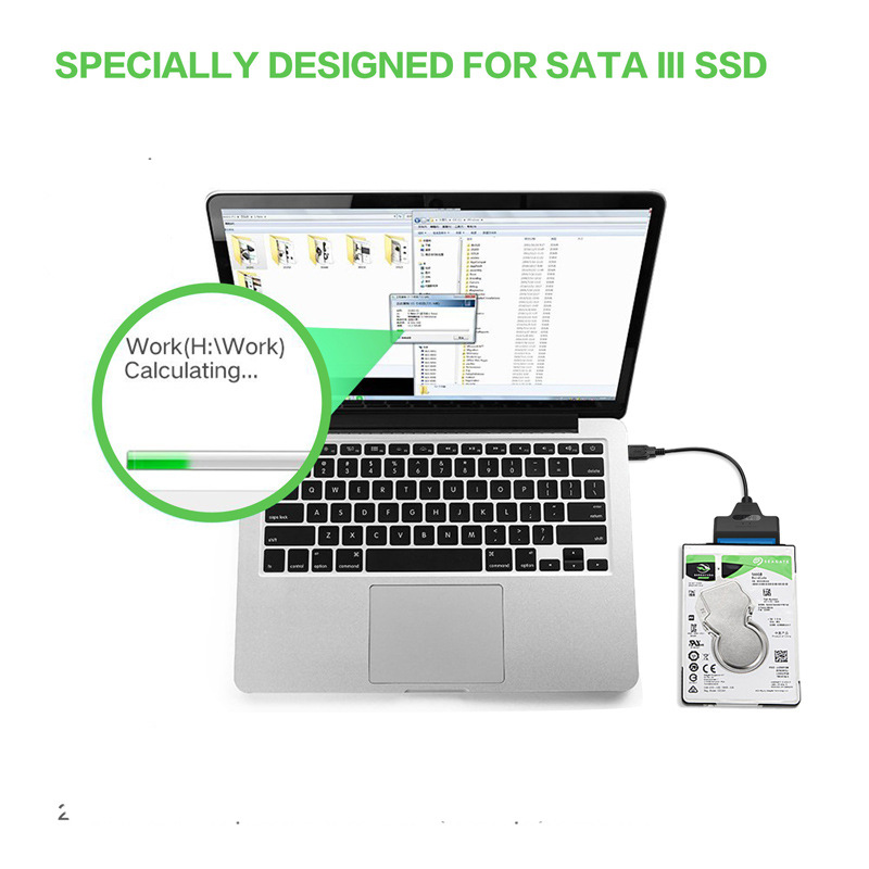 Convertisseur disque dur mobile 25  USB3.0 vers SATA - Ref 3423411 Image 5