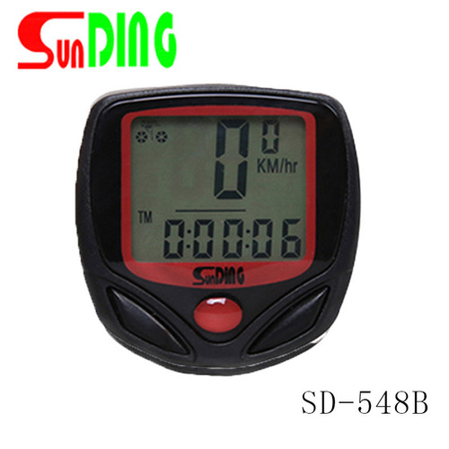 Shundong SD-548B bicycle computer mountain bike speedometer odometer accessories equipment