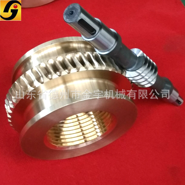 低价出口精密数控转台多种模数蜗轮蜗杆副