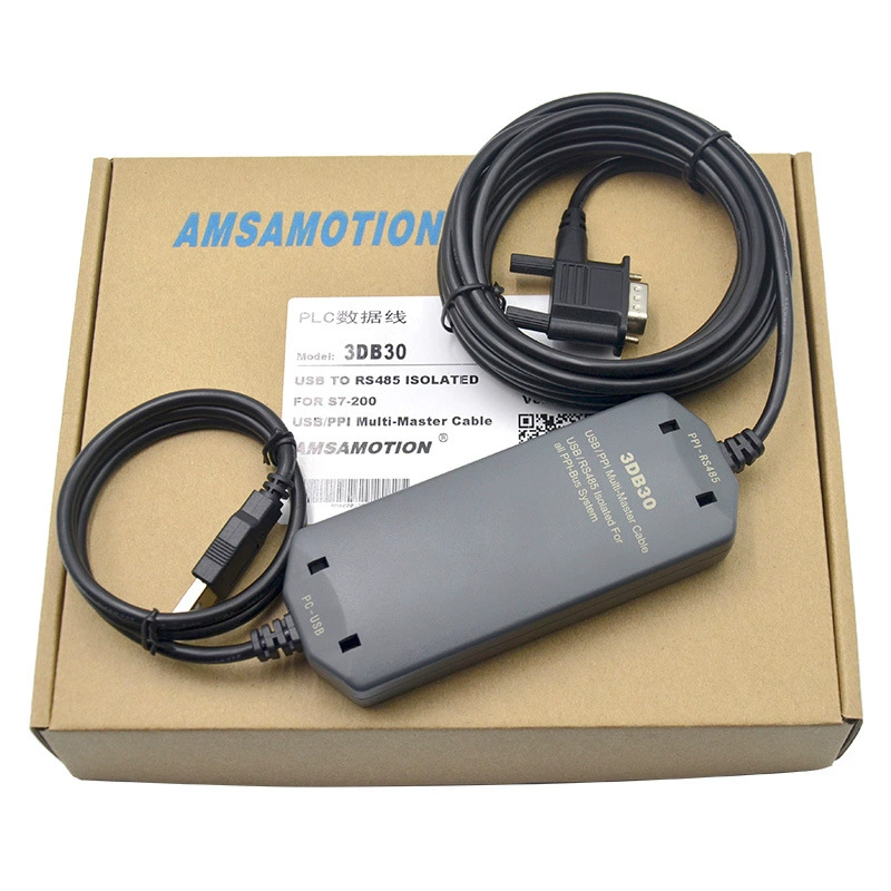 Подключение USB-PPI для программирования Siemens S7-200PLC, кабель загрузки 6ES7901-3DB30-0xa0