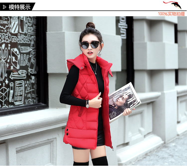 Gilet femme en Mélange de coton - Ref 3318181 Image 19