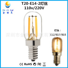 �����Rt20�������e14led2W 110V220V LED���z�͹Ő۵����u�z��