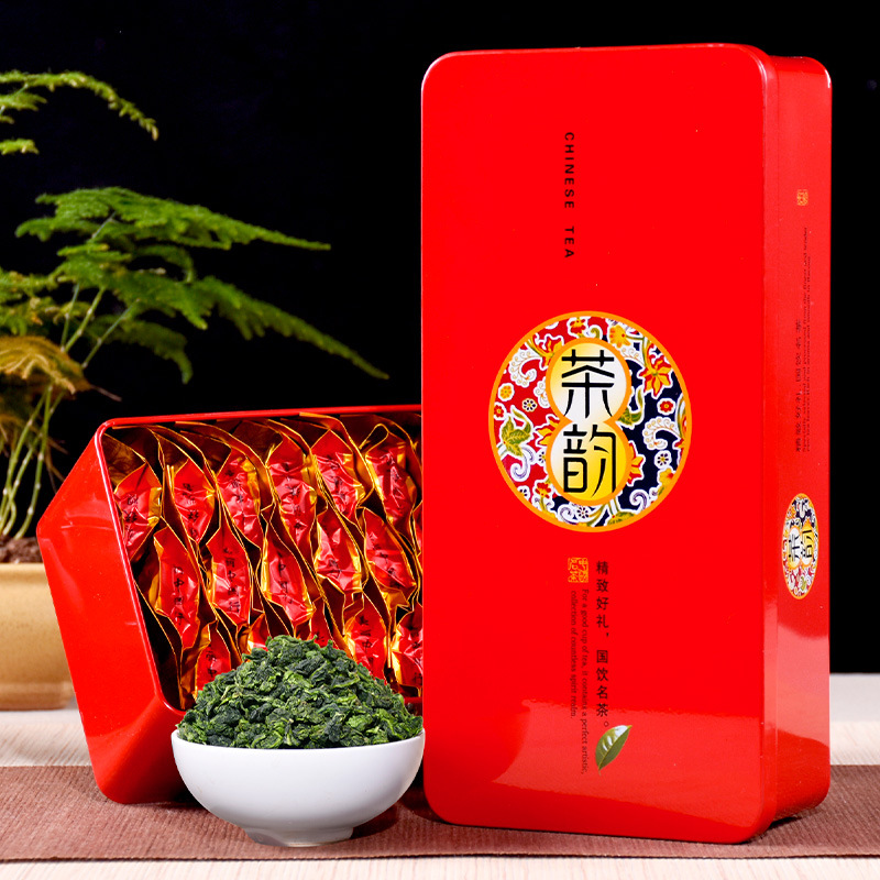 拼聚天禾铁观音茶叶礼盒装 铁观音高山乌龙茶 275g/盒2盒赠手提袋