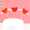 Baked cake 心 Love wings Wedding Sweed Dessert Decoration Brand Children's Birthday Cake Decoration 6