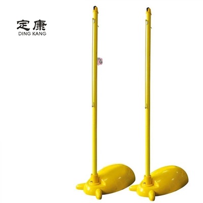 廠家標准比賽室內外兩用移動式羽毛球柱便攜式ABS羽毛球網架