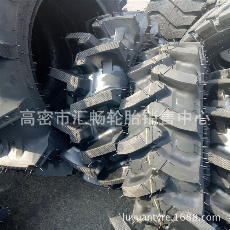 鲁飞 半高花 人字 拖拉机轮胎 9.5-24 水旱两用轮胎