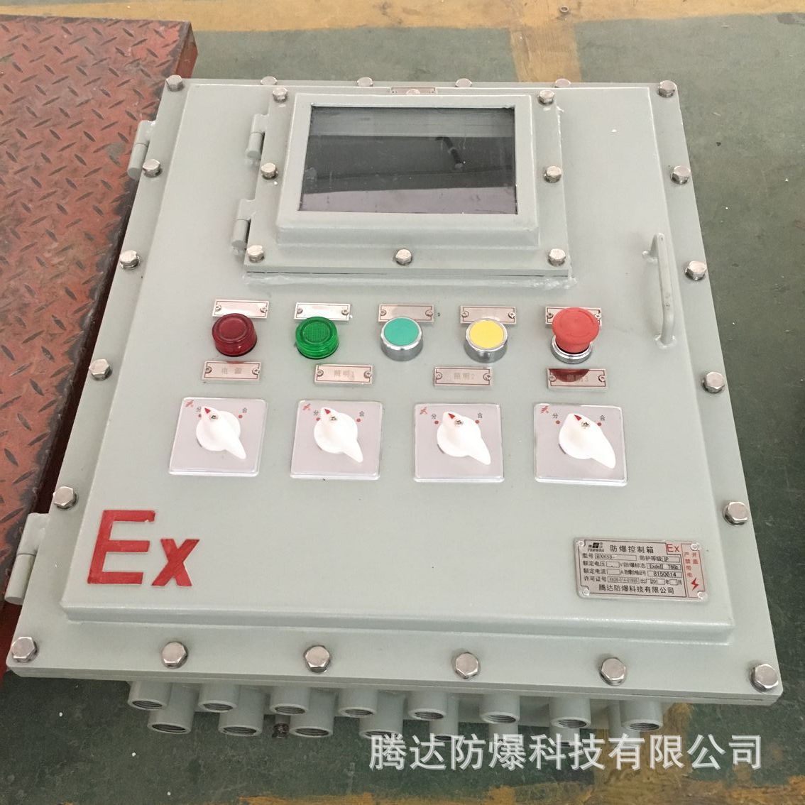 乐清防爆仪表控制箱 照明动力配电箱BXK58-t 触摸屏箱 厂家