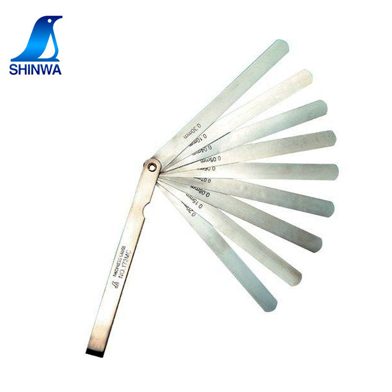 日本SHINWA（企鹅牌）测量工具 亲和 73781 塞尺 150mm 9枚