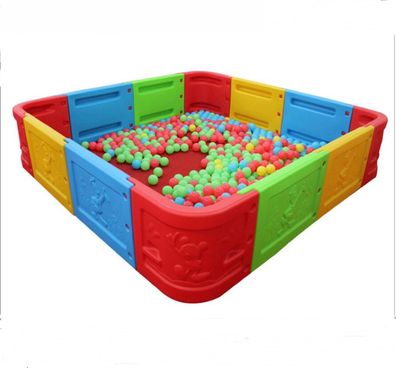 kindergarten Play children Playground thickening large Ocean ball pool baby square fence circular Plastic Ball pool