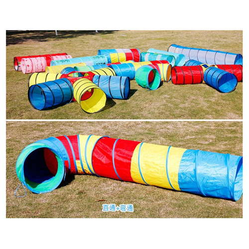 Baby early education sensory training equipment Sunshine Tunnel children's toys drilling hole crawling tube parent-child interactive game house