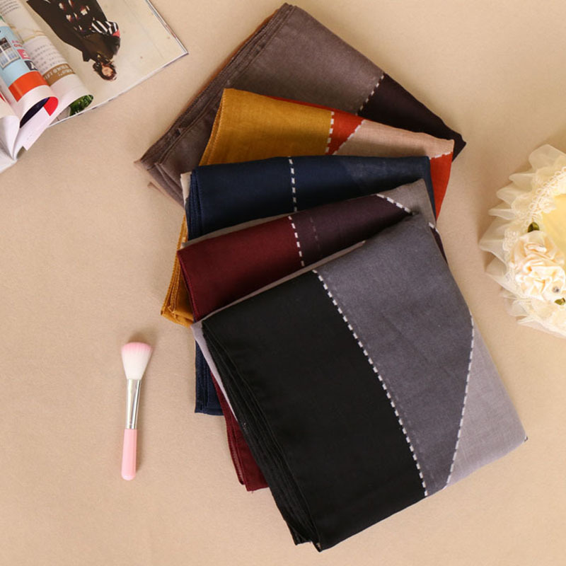 效果图 (2) 加密巴厘纱包头长巾