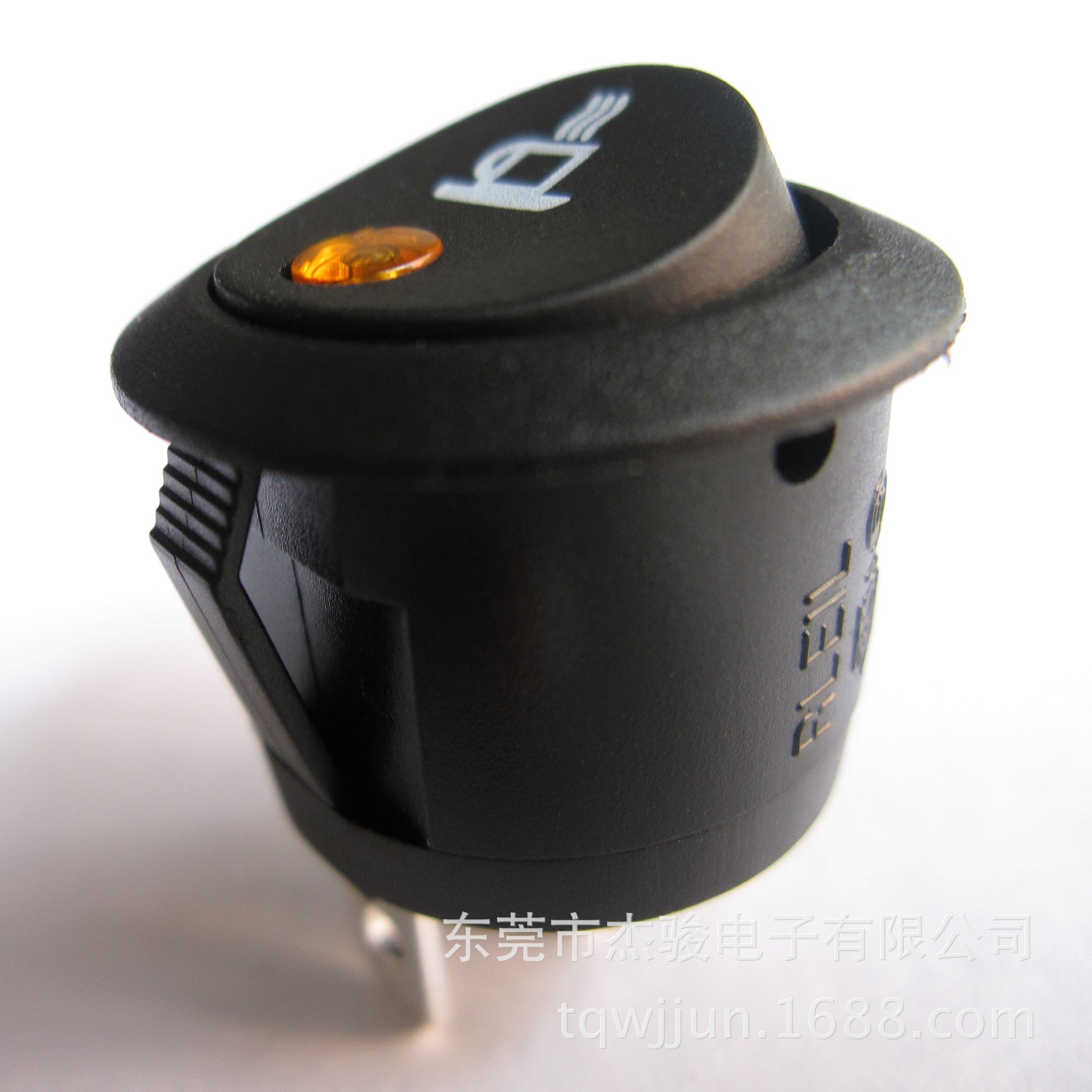 供应大电流船型开关RL3-5-11/N-D(OR)-H-320-BK/BK-P5(黄色LED灯)