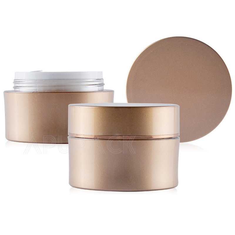 50/100g厂家直销高档亚克力膏霜瓶面霜盒素颜霜瓶面膜瓶直圆瓶