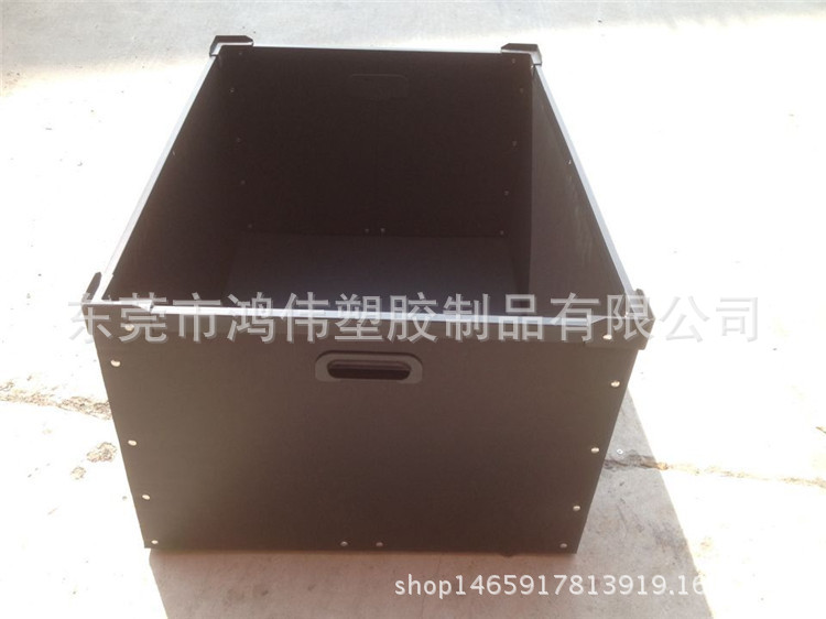 东莞大朗电子厂通用防静电周转框 内置刀卡分格箱 5mm