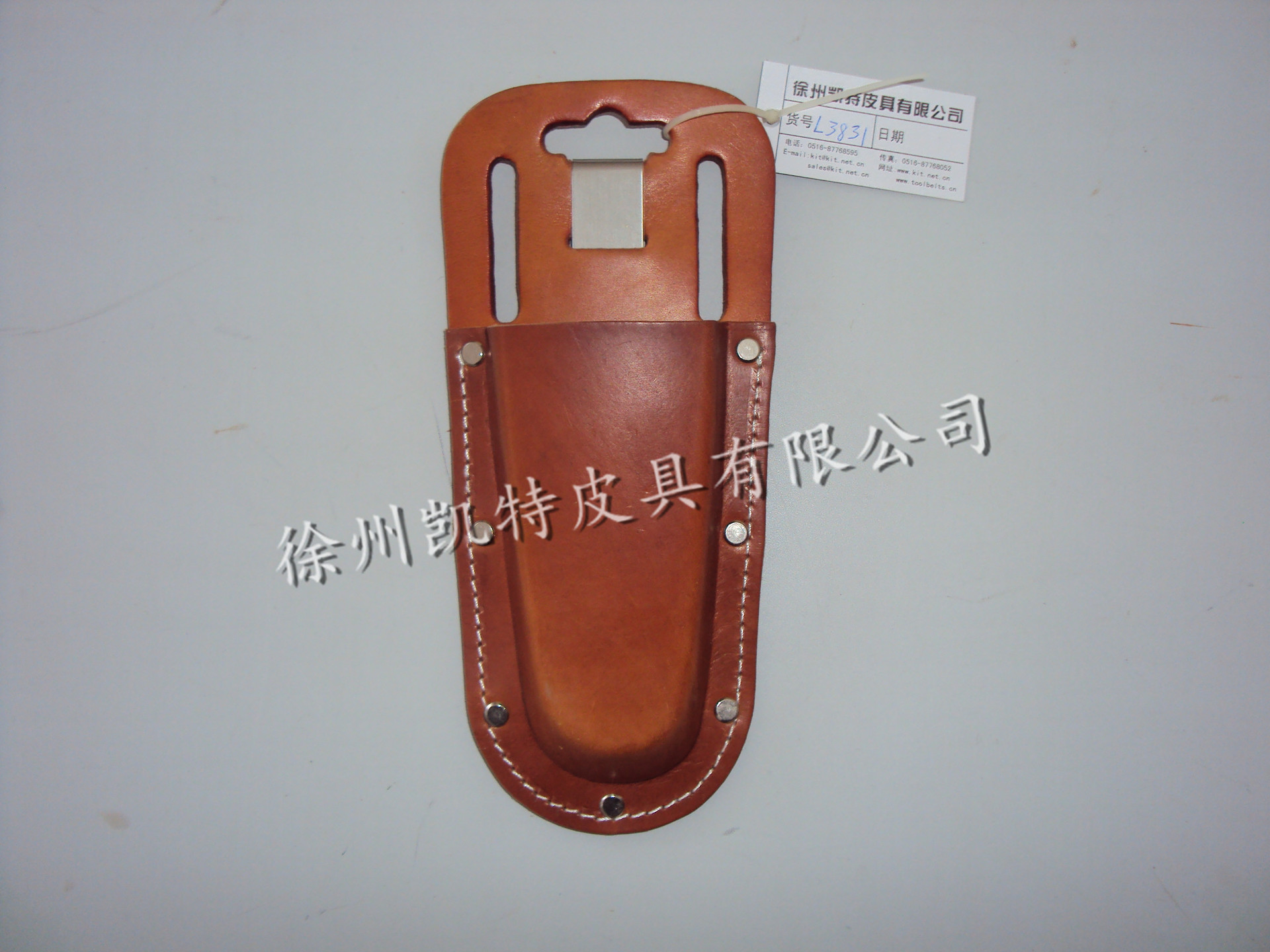 出口牛皮花剪套，头层牛皮工具套，牛皮园艺剪刀套