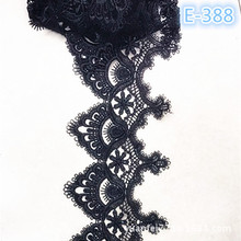 E-388新版洋装镂空刺绣水溶涤纶类似欧式项链饰品礼服花边DIY辅料