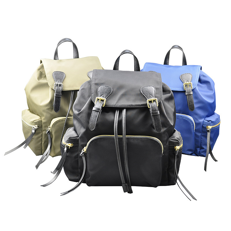 产地货源女式双肩背包 新款防水双肩女包定制 休闲女式包包工厂