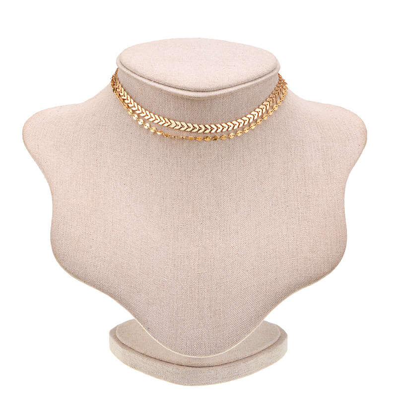 other copper other necklace (Gold)NHYT0341-Gold