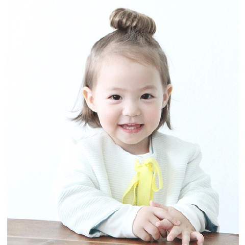 Girl's ball head wig bag, baby hairpin hair bag, flower hair accessory, children's hair bag for performances