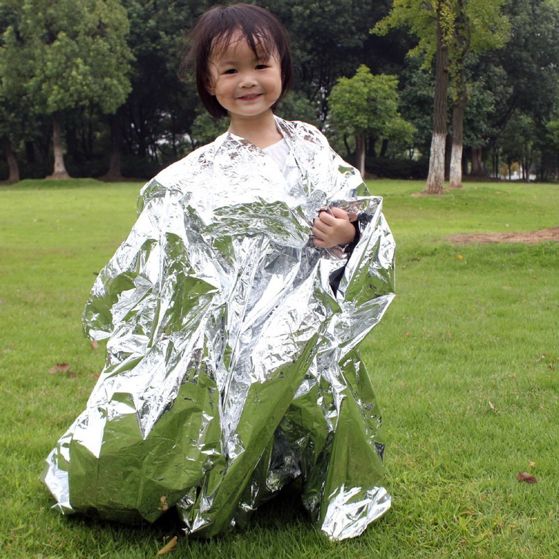 Disposable emergency first aid thermal insulation raincoat outdoor business trip disposable poncho sun protection thermal insulation cold resistance Disposable emergency first aid thermal insulation raincoat outdoor business trip disposable poncho sun protection thermal insulation cold resistance