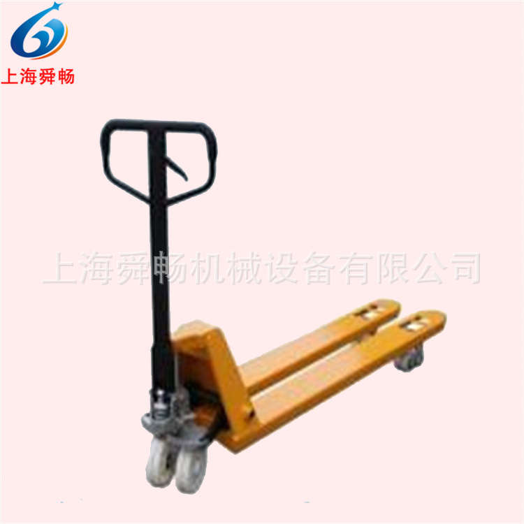 供应狭窄型手动叉车液压叉车 3吨手推托盘车搬运叉车装卸车