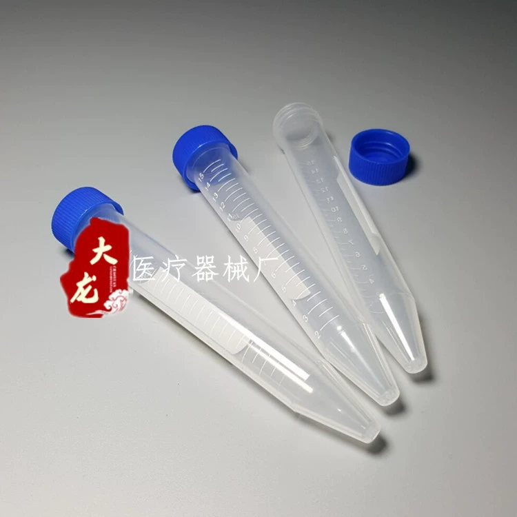 15 мл винтовой наконечник нижней центрифужной пробирки eptube со шкалой 100 шт./Пакет