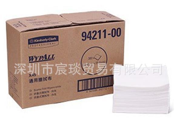 金佰利 94211 WYPALL X45通用擦拭布 工业吸油纸 300张/盒
