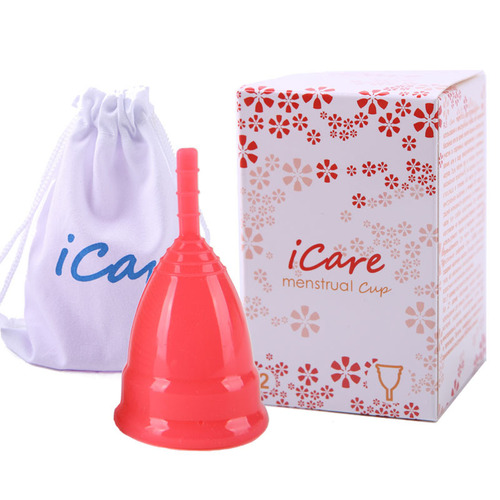 iCare Medical Grade Silicone Menstrual Cup Menstrual Cup Moon Cup Manufacturer Wholesale Aunt Cup MC01