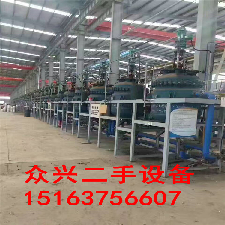 供应二手5吨搪瓷反应釜 电加热反应釜 盘管反应釜 不锈钢反应釜