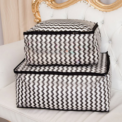 家用衣服棉被收纳袋PEVA卡通印花衣物整理袋防水防潮装被子打包袋|ru