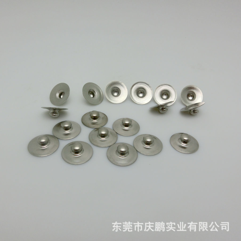 厂家直销各式理疗电极片配件常规公扣2.2小公扣