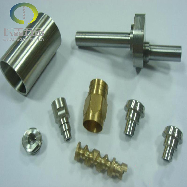 源头厂家 自动车削六角黄铜件 不锈钢偏心轴车削滚花台阶螺母