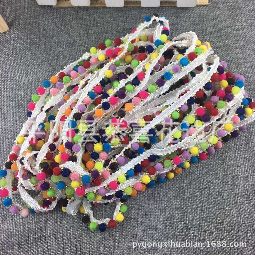 子母带手工加小珠