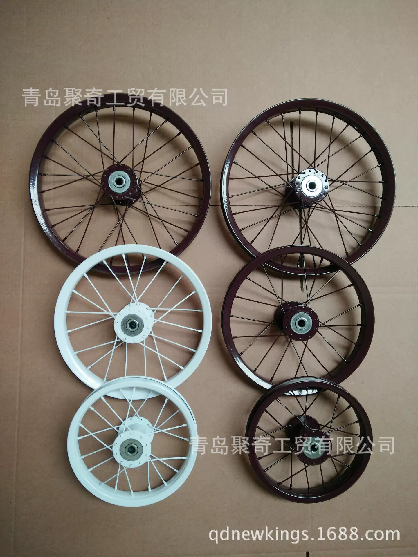 Оптовая продажа стальных спицованных колесных дисков 12", 14", 16", 20" для охотничьих и грузовых машин