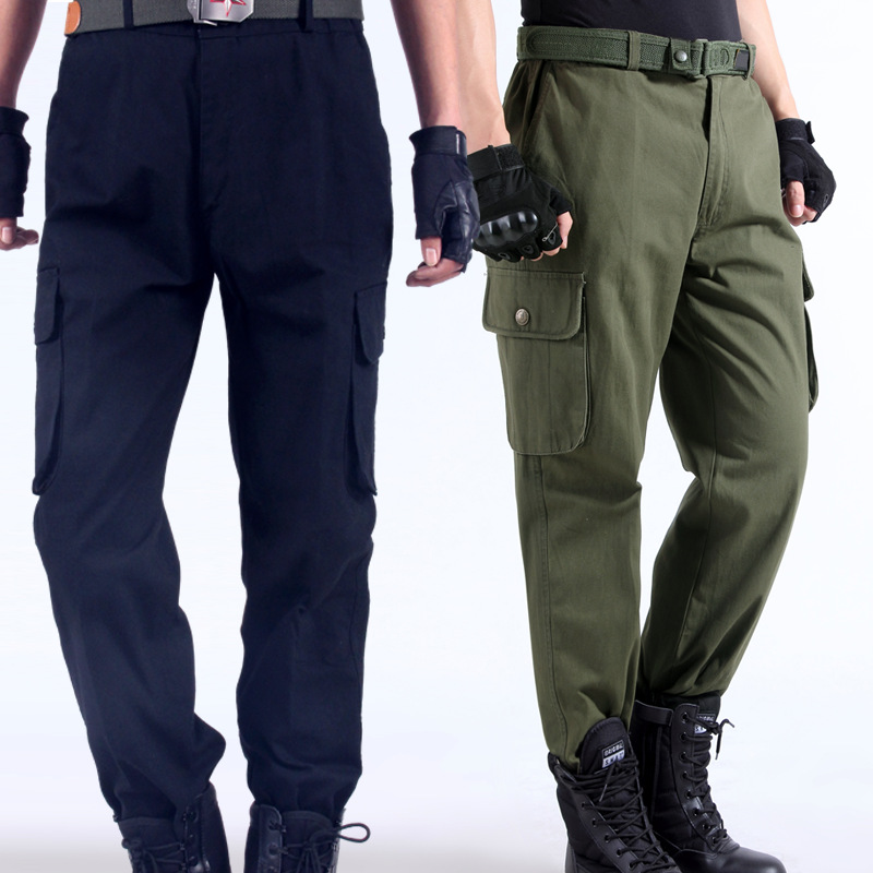 厂家批发汽修劳保电焊工厂工作服长裤纯棉工作服裤子秋季耐磨|ms