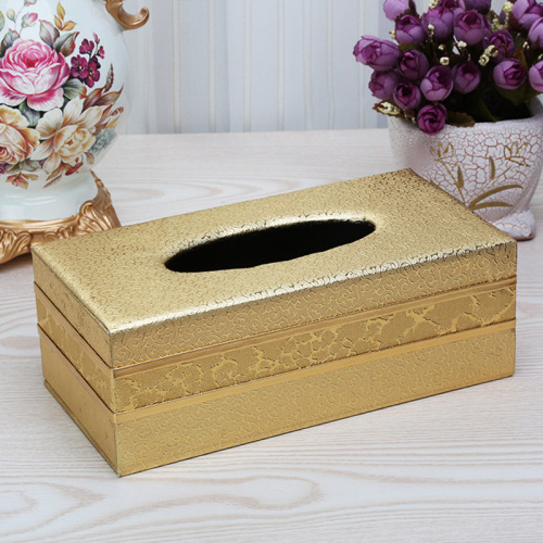 Creative leather household tissue box European car leather tissue box paper tissue box manufacturer wholesale LOGO
