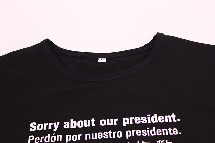 Cotton FashionT-shirt(Black M) NHAT0091-Black M