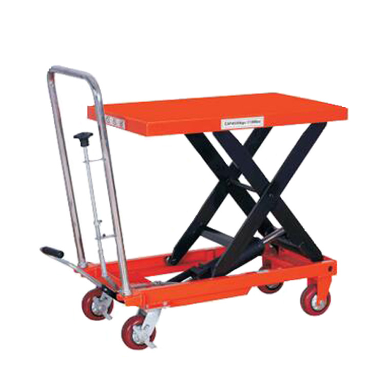 脚踏式液压平台车500KG 模具装卸液压平台PTD500A