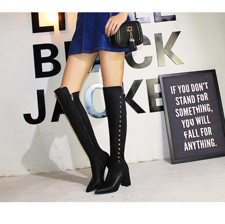 Bottes femme BIGTREE en PU artificiel - Ref 3354849 Image 25