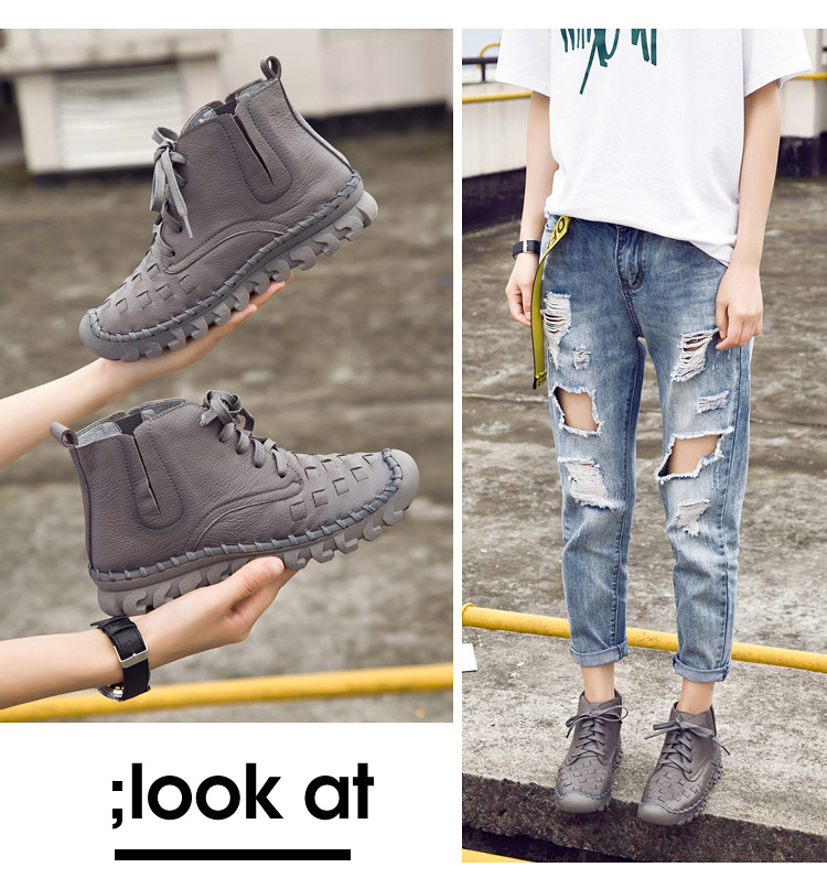 Bottes femme en En cuir - Ref 3354873 Image 24