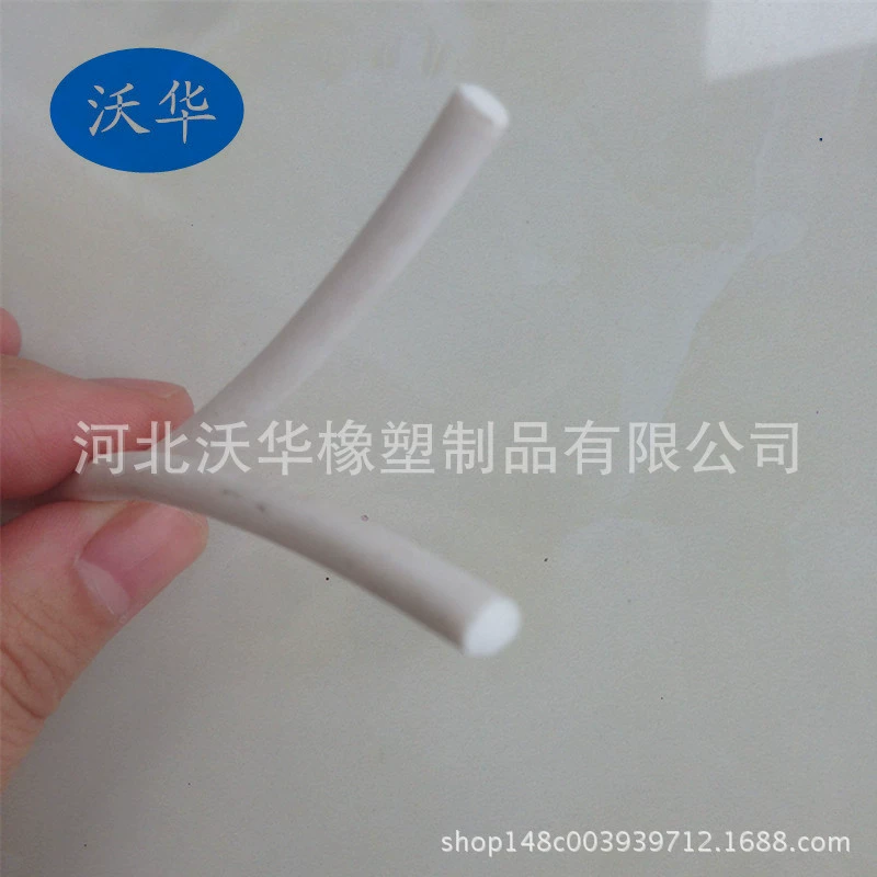 Белый круглый стержень из силиконовой пены, высококачественный круглый стержень из силиконовой пены, силиконовая полоса 5/6/8/10/12/14/16 мм