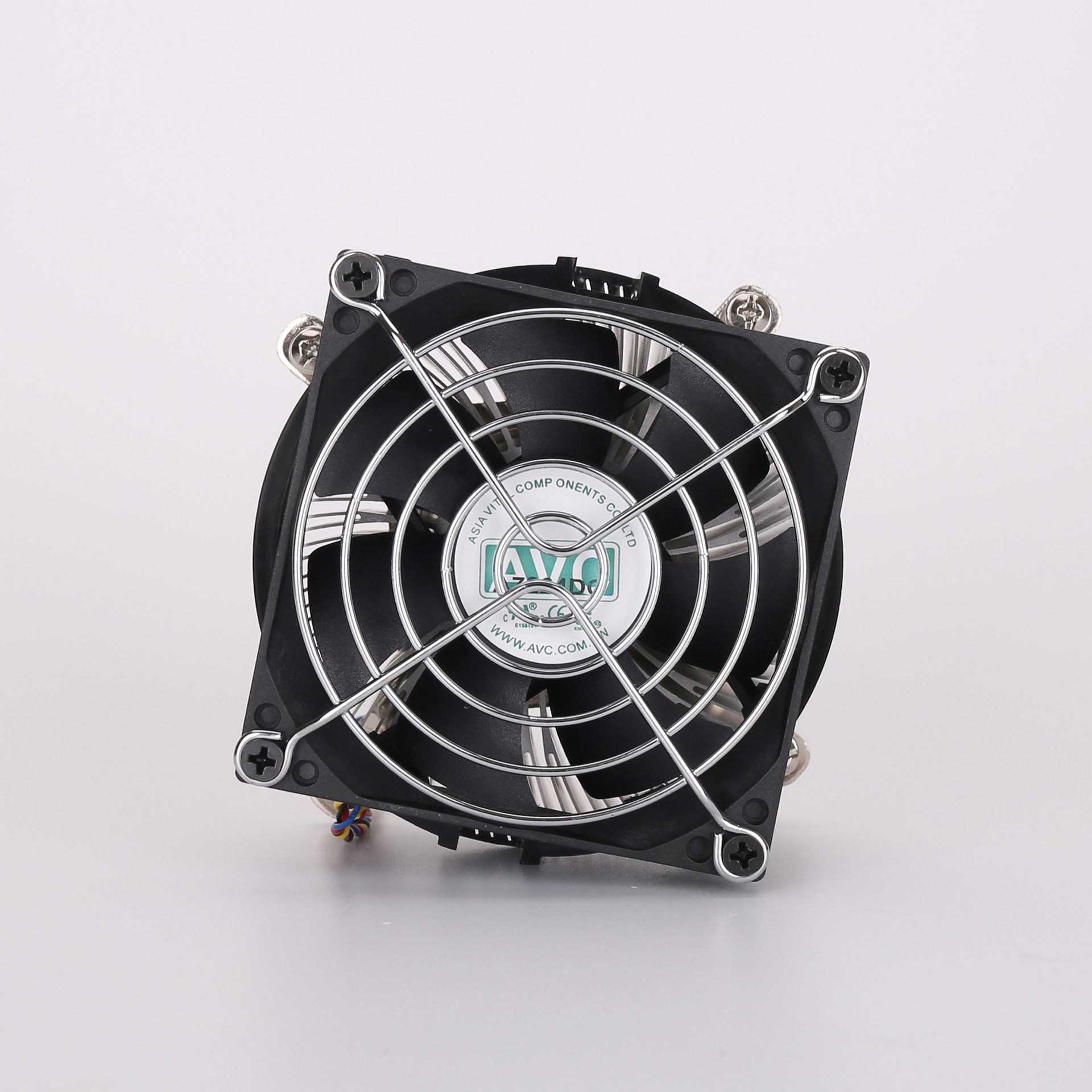 AVC 超静音CPU散热器 AMD纯铝CPU散热风扇 8cm铜芯cpu风扇厂家-阿里巴巴
