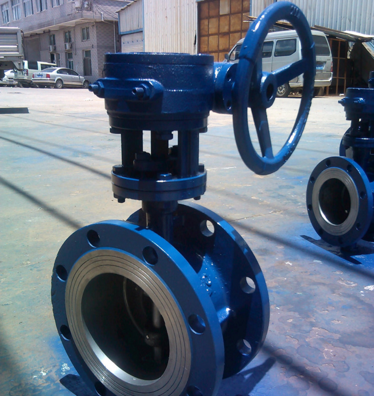 硬密封涡轮蝶阀 D343H-16C法兰蝶阀 DN50厂家直销 质优物美