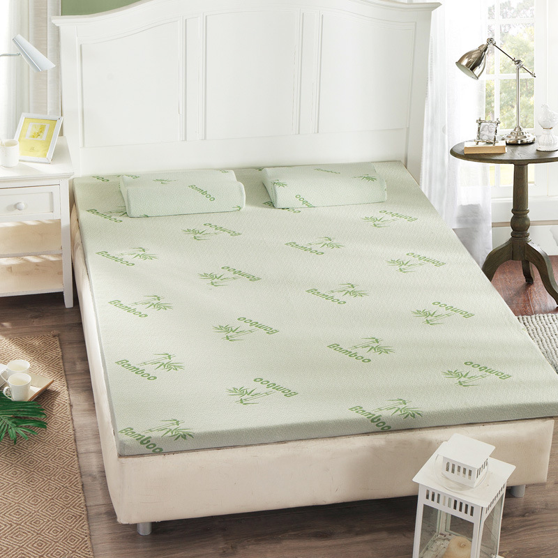 可拆洗竹纤维太空慢回弹记忆棉床垫学生加厚床上用品榻榻米批发