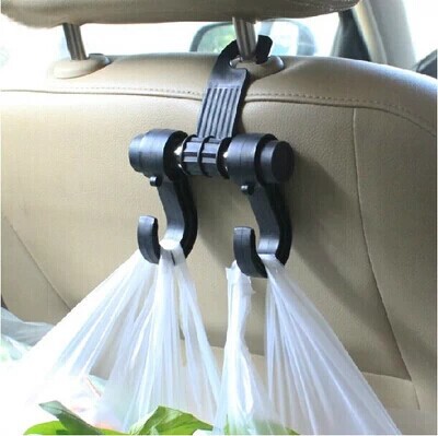 Car seat back hidden multi-functional hook car interior supplies rear seat back creative car small hook