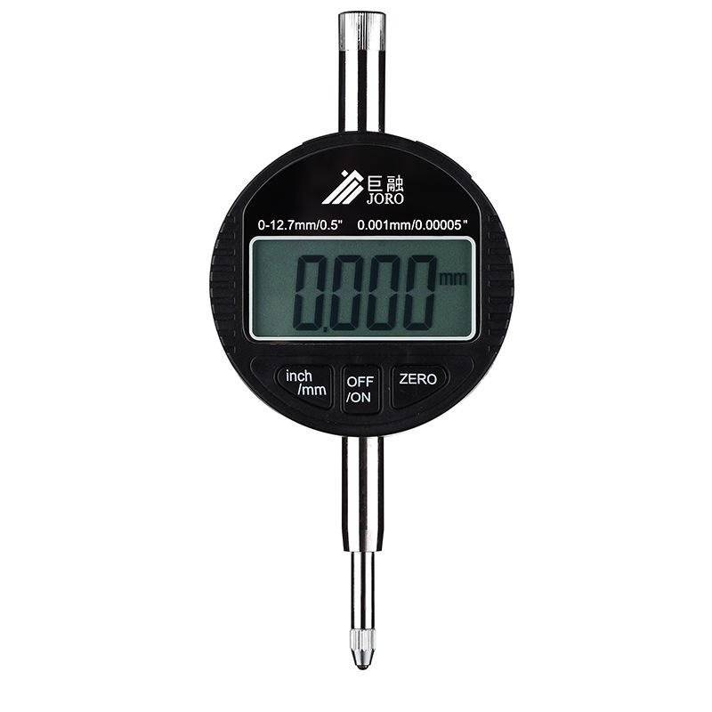 正品巨融牌数显百分千分表电子百分表指示表半寸 0-12.7mm 25.4mm