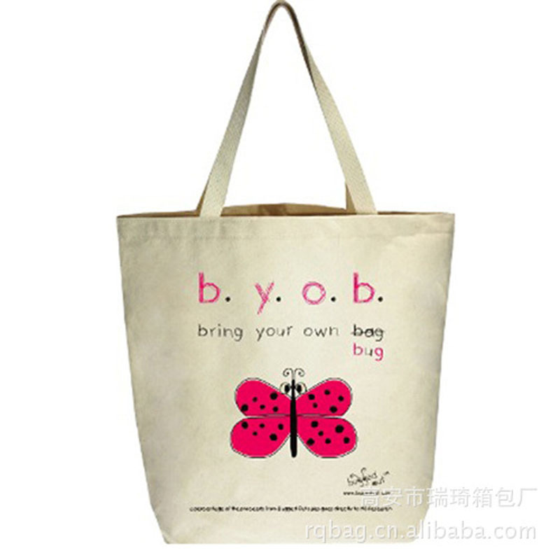 厂家现货全棉帆布袋 环保手提包装袋广告帆布购物袋批发 可印LOGO