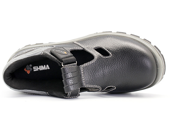 希玛 66133防砸防刺穿防静电安全鞋 耐油耐酸碱凉鞋 绝缘劳保鞋