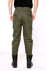 Spring and Autumn Durable Thick Canvas Work Pants Safety Work Pants Large Size Mechanical Welding Worker Men's Workwear Pants