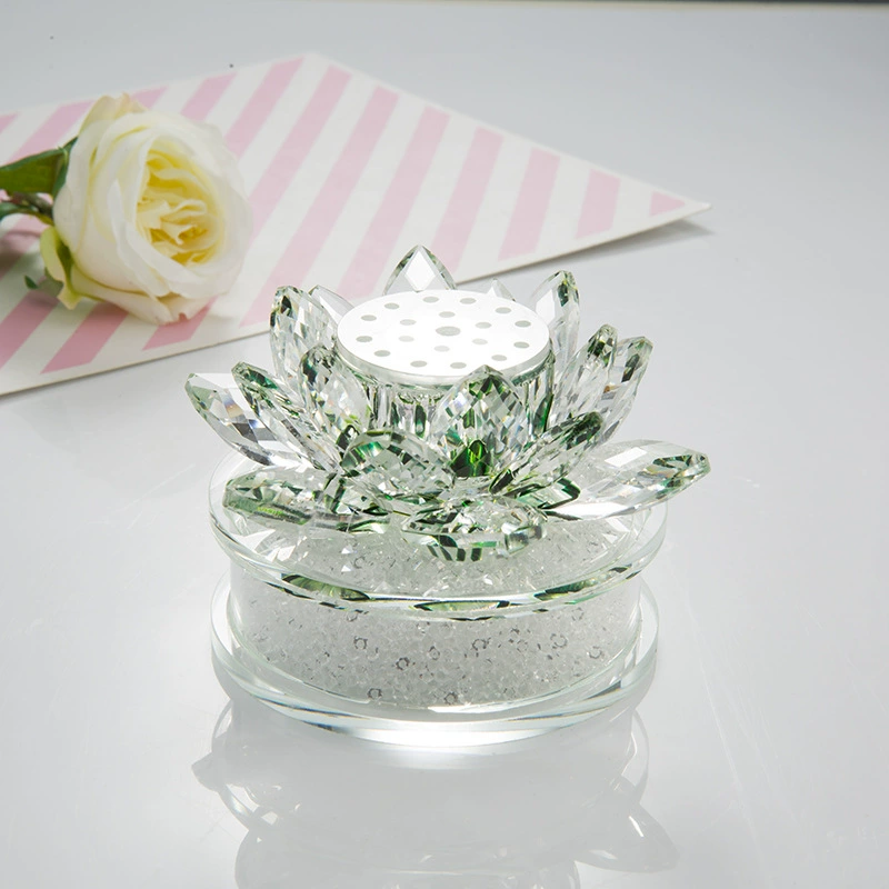 Автомобильное парфюмерное сиденье Творческий Кристалл Лотос украшение автомобиля духи Сиденье аксессуары для интерьера автомобиля украшение автомобиля